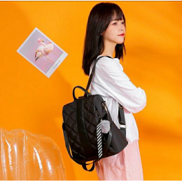 Tas wanita modis-ransel-hitam